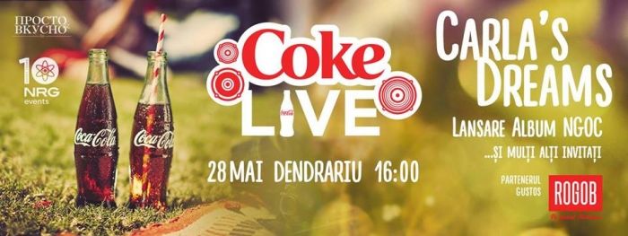 coke live, eveniment chisinau
