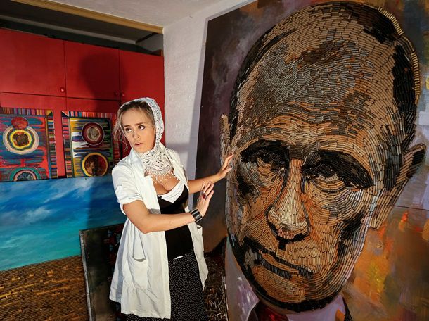 portret, putin