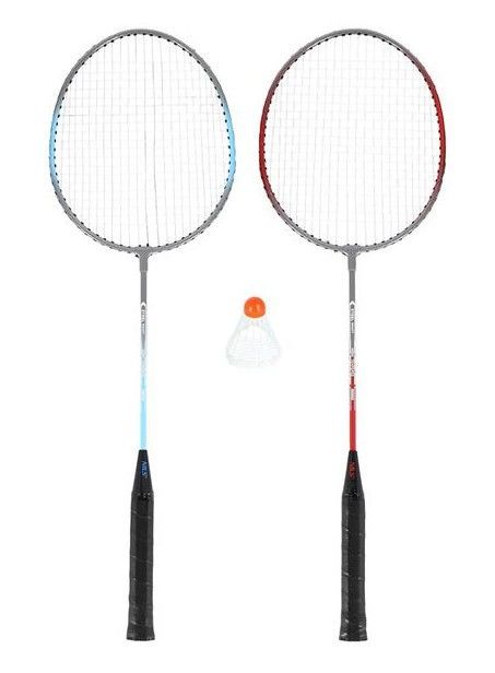 купить BADMINTON SET NRZ002 STEEL /  2 ROCKETS + SHUTTLECOCKS NILS 14-20-366 в Кишинёве 