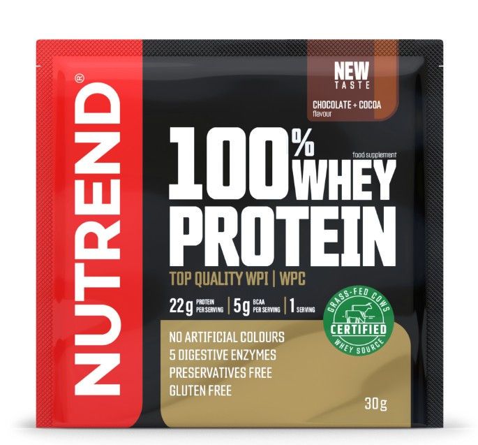 купить NT 100%WHEY PROTEIN, 30g, chocolate+cocoa в Кишинёве 