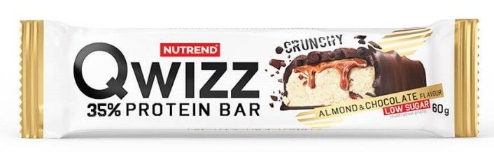 купить QWIZZ PROTEIN BAR, 60 g, almond+chocolate в Кишинёве 