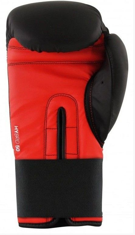 купить Hybrid 50 boxing gloves ADIH50 14OZ Black/Core Red в Кишинёве 