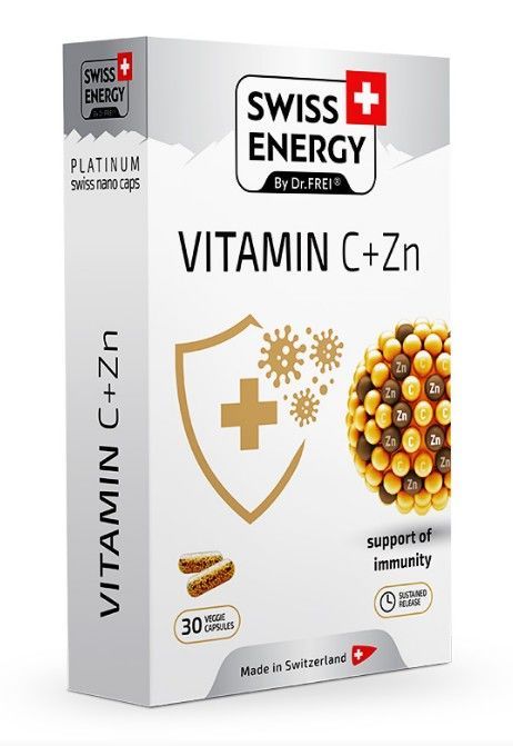 купить Swiss Energy Vitamin C+ZINC,blister, N30 в Кишинёве 