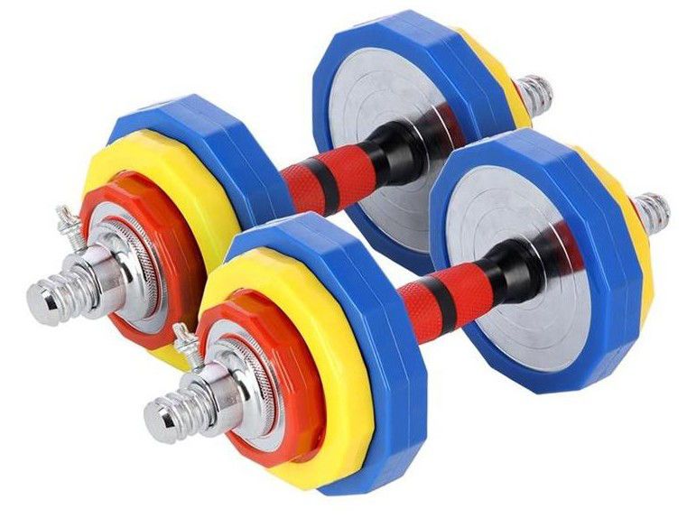 купить SKC20 DUMBBELL SET-BARBELL IN SUITCASE 2x10KG в Кишинёве 