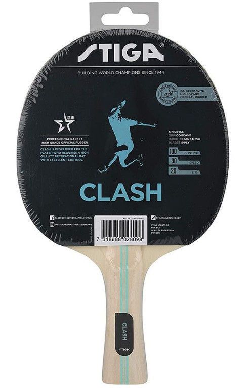 купить STIGA 1210-5718-01 Bat Clash - Hobby в Кишинёве 