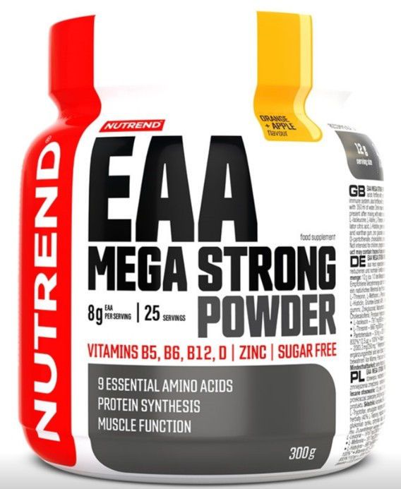 купить EAA MEGA STRONG POWDER 300 г, orange+apple в Кишинёве 