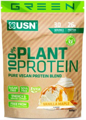 купить 100% Plant Protein Vanilla Maple (900g) в Кишинёве 