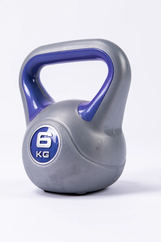 cumpără Greutate 6 kg Kettlebell plastic LiveUp LS2047 art. 41477 în Chișinău 