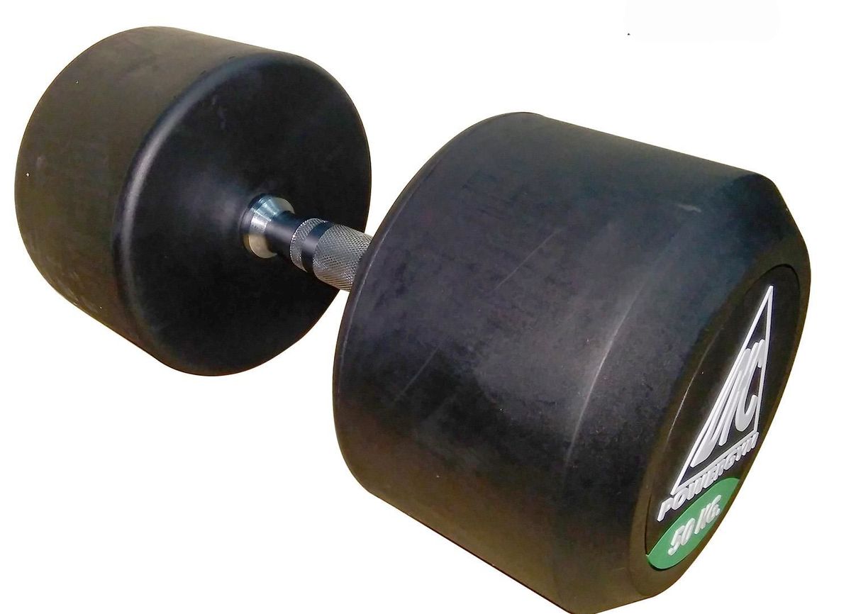 cumpără Gantera cauciucată PIO100440B Dumbbell 40 kg în Chișinău 