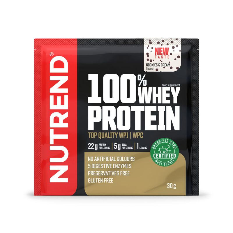 купить 100%WHEY PROTEIN 30 г крем + печенье в Кишинёве 