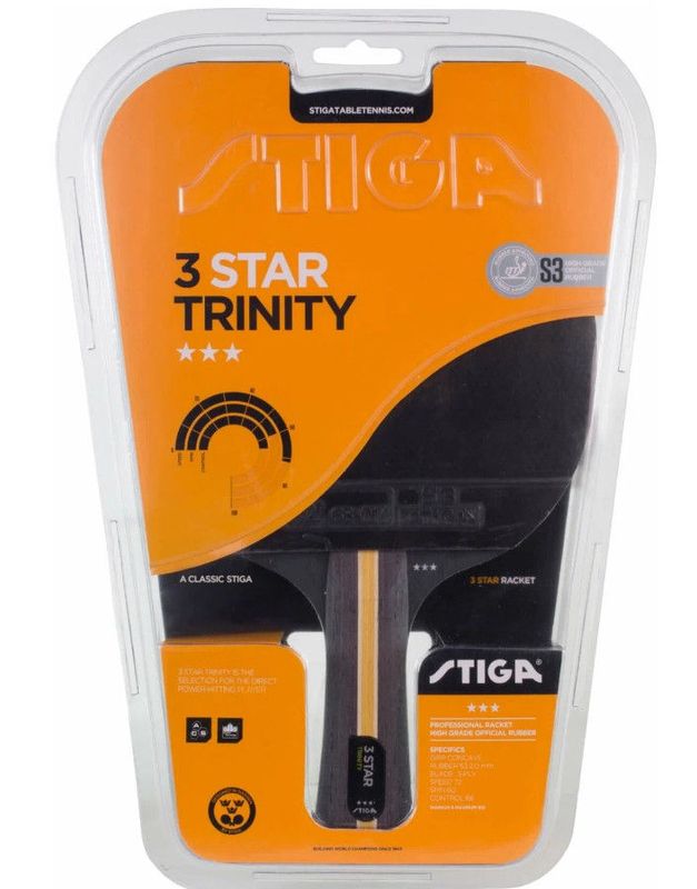 купить STIGA 1213-3616-01 Bat Trinity - 3-Star в Кишинёве 
