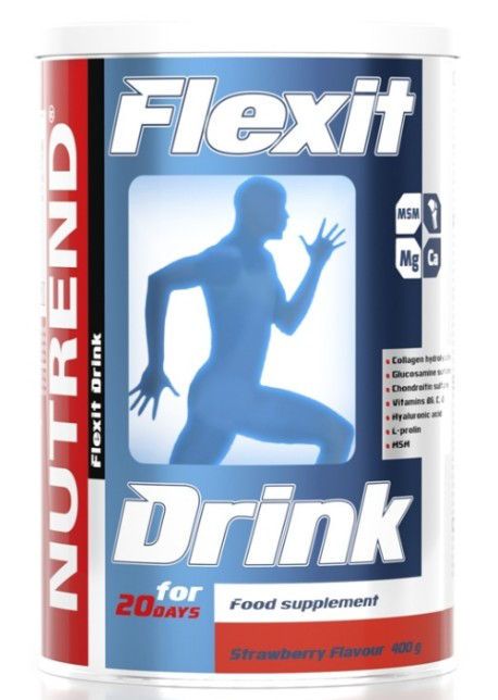 купить FLEXIT DRINK, 400g strawberry в Кишинёве 