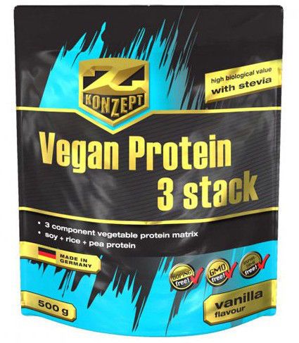 купить Vegan Protein 3 Stack 500g в Кишинёве 