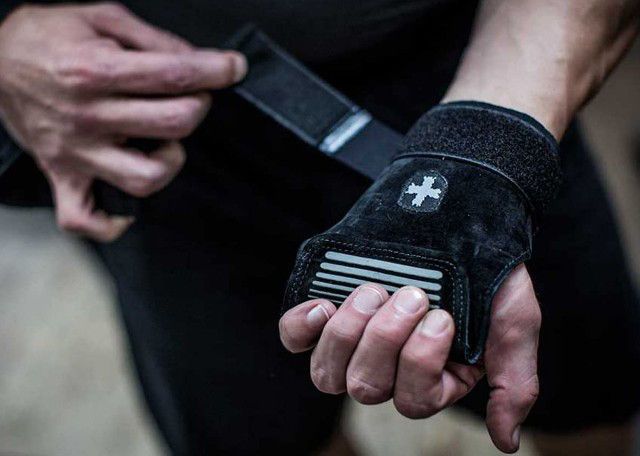 купить РЕМНИ ДЛЯ ТЯГИ С ЗАХВАТОМ HARBINGER LIFTING GRIPS S/M BLACK в Кишинёве 