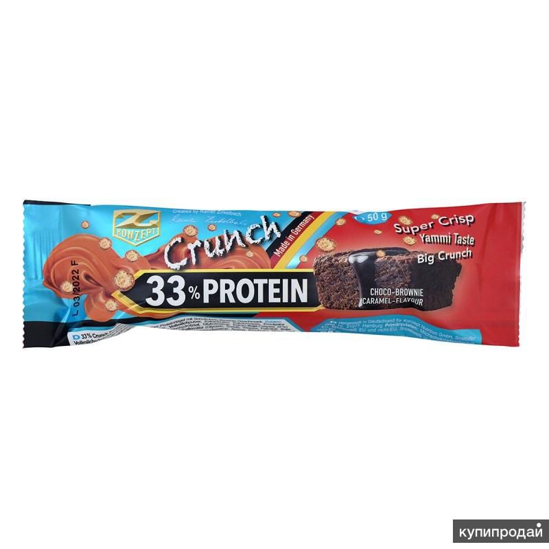 купить ZK 33 % Protein Crunch Bar Chocolate-Brownie-Caramel Flavour 50 g в Кишинёве 