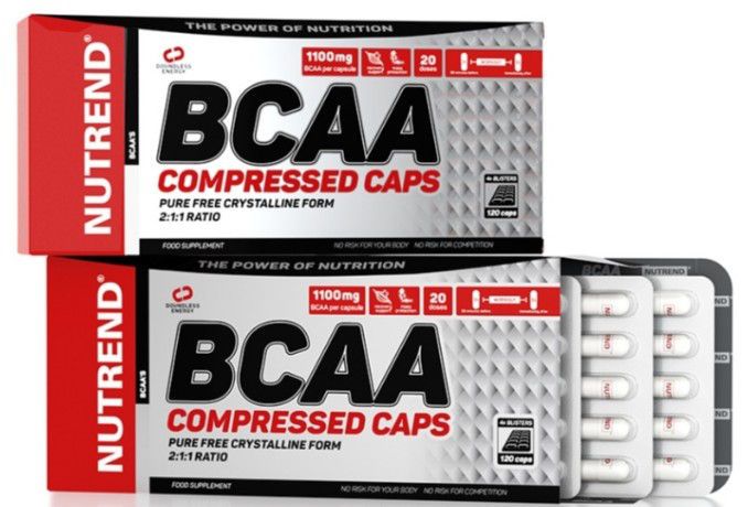 купить 4. Незаменимые аминокислоты BCAA COMPRESSED CAPS, 120 caps в Кишинёве 