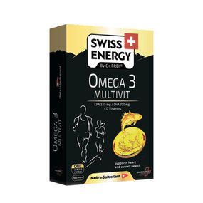 купить SWISS ENERGY OMEGA-3 MULTIVIT, CAPSULE N30 в Кишинёве 