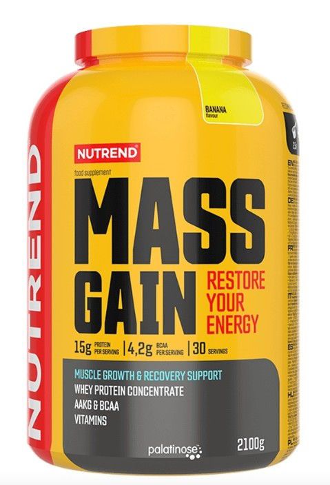 купить NT MASS GAIN, 2100 g, banana в Кишинёве 