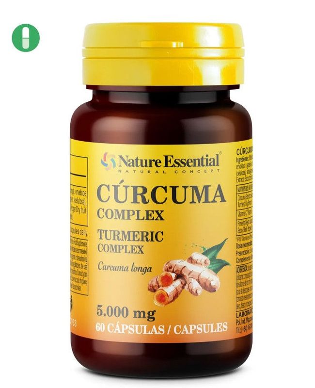 купить TURMERIC 5.000 mg. (95%curcumin) + vit. C. + black pepper 60 caps. в Кишинёве 