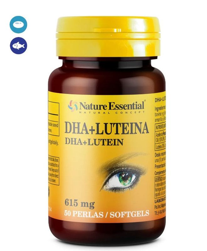 купить DHA+LUTEIN 615 mg. 50 Softgels. в Кишинёве 