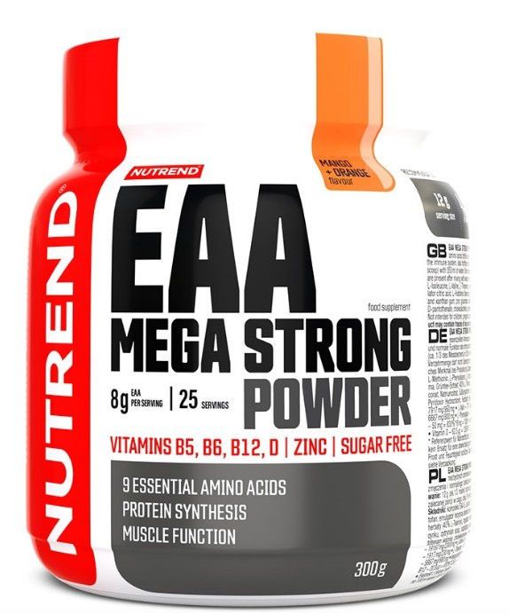 купить NT EAA MEGA STRONG POWDER, 300 г, mango+ orange в Кишинёве 