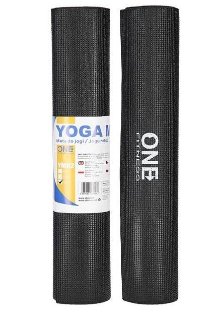 купить Иога мат YM02 BLACK YOGA MAT ONE FITNESS в Кишинёве 