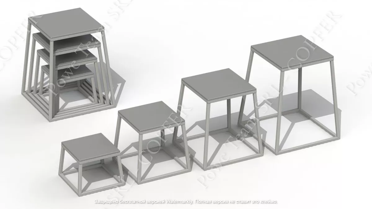 cumpără Platforme pliometrice  PTP 720 art.3301 în Chișinău 