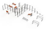 cumpără Complex sportiv de exterior Street Workout PTP 523-X art. 24314 în Chișinău 