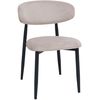 cumpără Scaun Deco Meridian Catifea Beige (HLR7)+Black Legs în Chișinău 