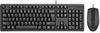 Комплект клавиатура + мышь A4Tech KK-3330, проводной, черный 