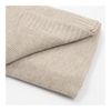 купить Детское постельное белье New Baby 54078 Плед вязанный Bamboo 100x80 см beige в Кишинёве 