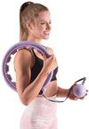 купить Инвентарь для гимнастики HMS 7438 SET cerc hoola hoop cu greutate + curea (17-44-634) в Кишинёве 