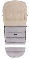 cumpără Accesorii pentru cărucior Zaffiro Husa c-cior iarna iGrow 2.0 Beige Wool Premium + Melange Light Grey în Chișinău 