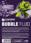 cumpără Utilaje pentru scenă Cameo BUBBLE FLUID 5L lichid pentru mashina de baloane în Chișinău 