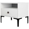 cumpără Noptieră Trendy Lizbon-535, Alb, 56x50x40cm (GTR001522) în Chișinău 