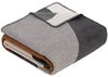 купить Домашний текстиль s.Oliver 2597/830 Jacquard Decke Dark grey/curry в Кишинёве 