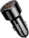 cumpără Încărcător pentru automobil Baseus CCMLC20A-01 1*USB-A+1*USB-A 45W, Magic Series, Digital Display, Black în Chișinău 