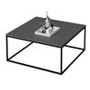 купить Журнальный столик Trendy Loni, Masuta de cafea, Antracit, 90x42x90cm в Кишинёве 