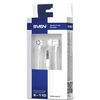 Earphones SVEN E-110, White,  3pin 3.5mm mini-jack, cable 1.2m 