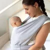 cumpără Marsupiu pentru copii BabyJem 734 Sistem de purtare wrap elastic pentru bebelusi Gri în Chișinău 
