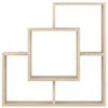купить Полка декоративная Fabrik Home Tetris 10 (800x800x220) Дуб сонома в Кишинёве 