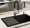 cumpără Bateria bucătărie Helika-AquaSanita 7763-MB SOIFOS Black Matte în Chișinău 