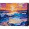 cumpără Tablou pe numere BrushMe MG0012FC 40х50cm (fără cutie) Apus peste ocean în Chișinău 