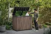 cumpără Căsuţă de grădină Keter 57682 Deco SIO Darwin 1150L, 141x82x120cm, nuc în Chișinău 