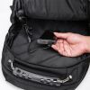 купить Стильный рюкзак  для города и путешествий BG1902,  для ноутбука дo 15.6", водонепроницаемый, черный в Кишинёве 