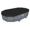 Piscina Power Steel Oval 488x305x107cm, 10949L, cadru metalic