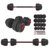 cumpără Ganteră HMS SGP40 Abisal Composite Barbell And Dumbbells Set 40kg în Chișinău 