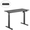 купить Стол компьютерный Lumi S12-22R-B Electric Single-Motor Sit-Stand Desk в Кишинёве 