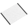 купить Сушка для посуды Helika-AquaSanita RM-3545 Stainless Steel + Silicone (Roll-Up Dish Drying Rack) в Кишинёве 