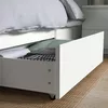 купить Кровать Ikea Malm Luroy 2 ящика 90х200 White в Кишинёве 